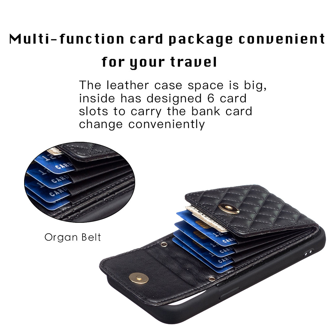 Til iPhone 14 Pro beskyttelsescover BF20-stil PU-læder TPU-telefoncover med kortholderstrop Til iPhone 14 Pro beskyttelsescover BF20-stil PU-læder TPU-telefoncover med kortholderstrop